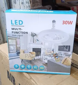 Led Light Roof Fan With Remote