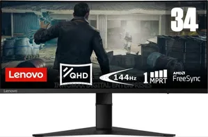 Lenovo 34-Inch Uwqhd (3440 X 1440) Curved Monitor,144hz,Amd Freesync