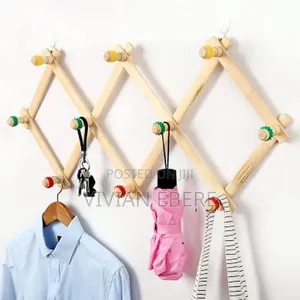 Wooden Bag Hanger