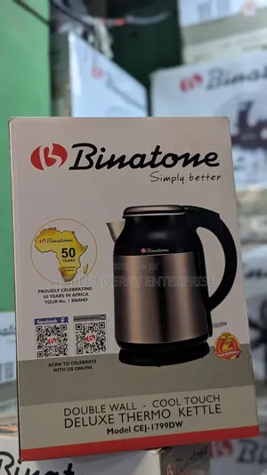Binatone Cej-1799dw Thermo Deluxe Kettle