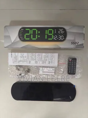 Digital Led Wall Clock