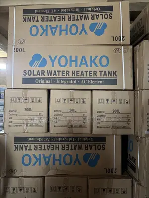 200l Yohako Solar Water Heater. Best Yohako Importer and Distributor