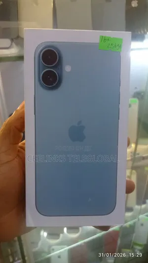 New Apple iPhone 16 Plus 256 GB Pink