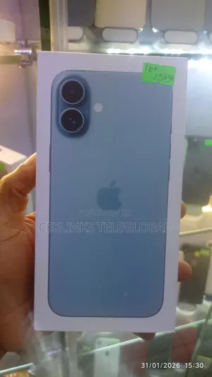 New Apple iPhone 16 Plus 128 GB Silver