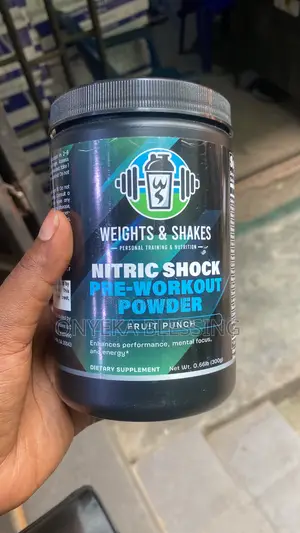 Nitric Shock Pre-Workout Powder (Fruit Punch)