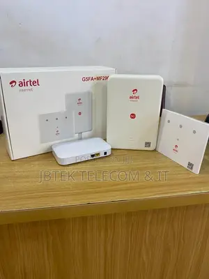 Airtel 5G Unlimited Router (Odu), 1 Month Free Sub + Power Bank