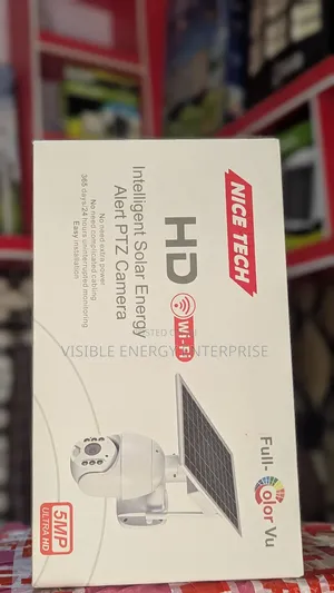 Hd Wi-Fi Intelligent Solar PTZ Camera.(Single Lens)