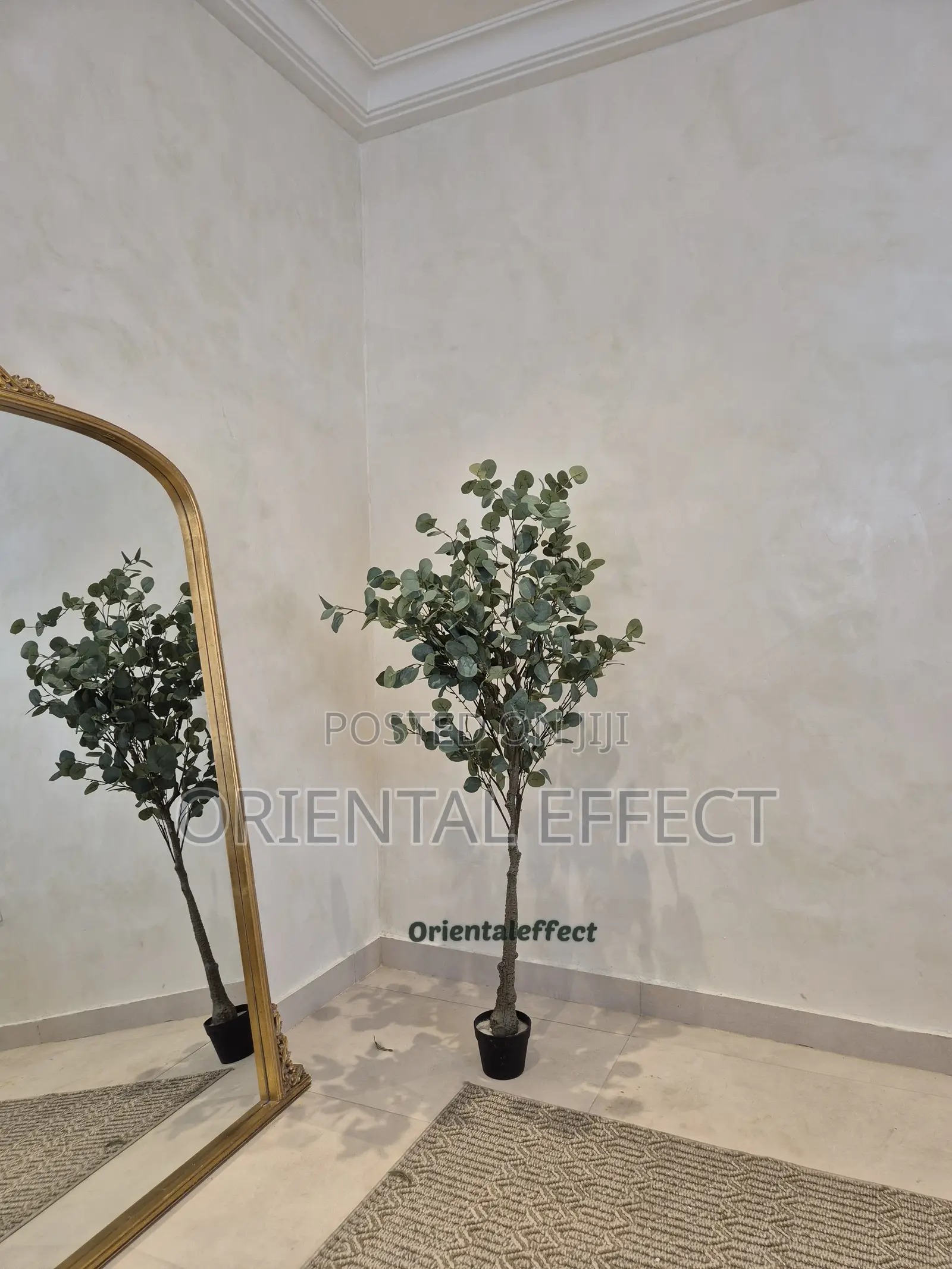 Realistic Artificial Eucalyptus Plant – 165cm
