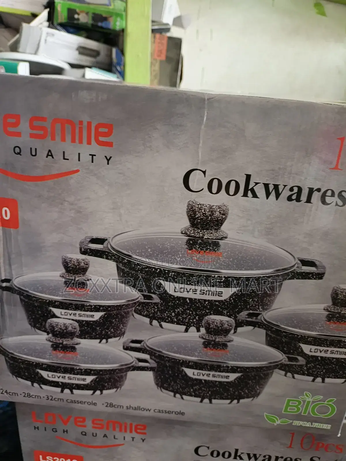 10pcs Die-Cast Granite Cookware Set