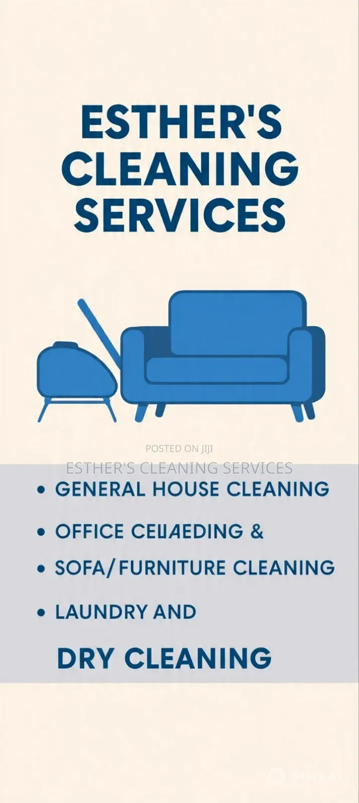 General House Cleaning. Within Ogun State & Lagos State
