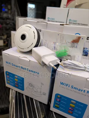Fish Eye Camera Wifi 360° Panoramic Wifi Camera With Hd Resolution