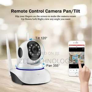 360° Rotation V380 App Camera With Antenna