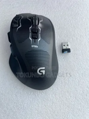 Logitech G700s Gaming Mouse Wireless Ergonomic 13-Programmable Buttons