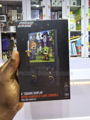 Porodo Gaming Retro Handheld Game Console Emulator 20000+ Games 10h