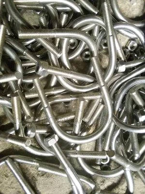 2" U Bolt And Nut 8mm Thickness Stainless Steel