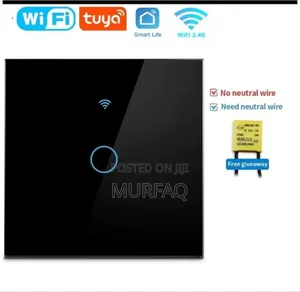 1 Gang, 2 3 Gang Tuya Wifi Smart Light Switch -No Neutral Wall Light