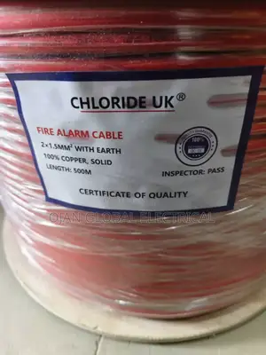 Chloride Uk Fire Alarm Cable 2x1.5mm With Earth 100% Copper