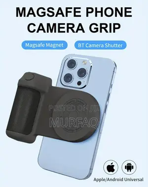 Magnetic Smartphone Handle – Bluetooth Selfie Grip Stand