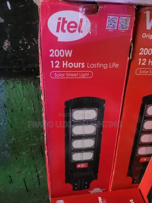 200w Itel Solar Steel Light