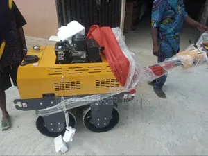 Walk-Behind Double-Drum Vibratory Road Roller,