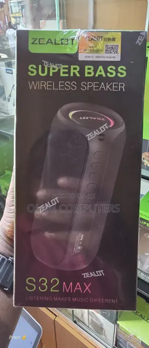 Zealot S32 Max Super Bass Wireless Speaker