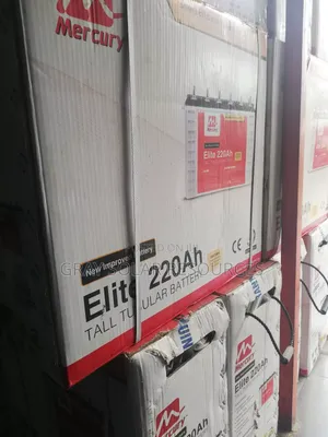 Mercury Elite 220ah 12v Tubular Inverter Battery