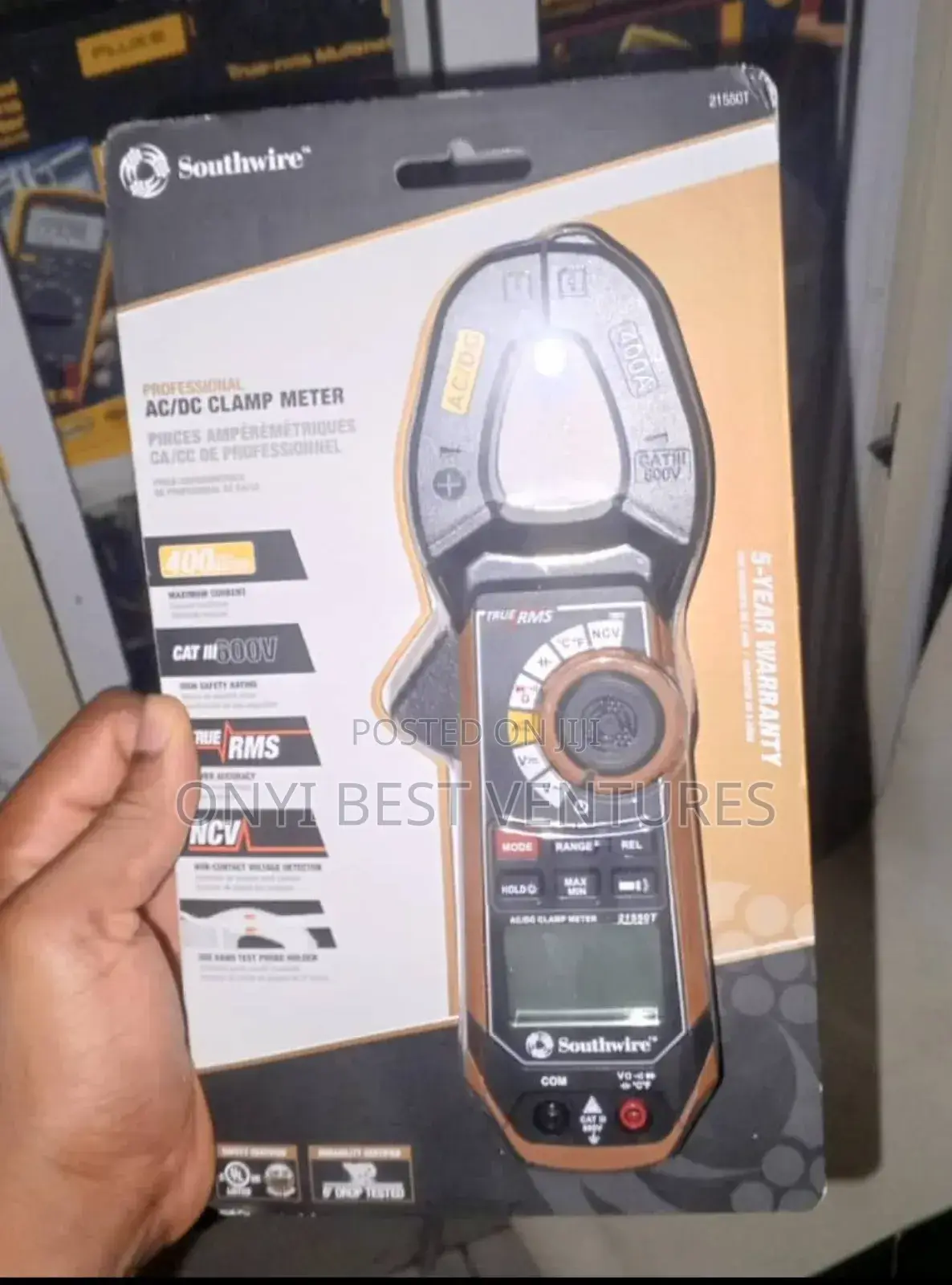 Southwire Digital AC/Dc Calmp Meter 21550t