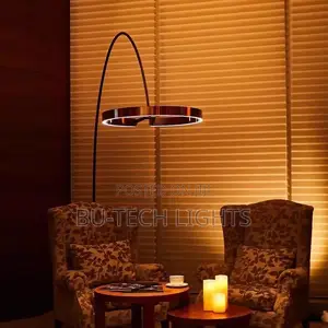 Luxury Ring Led Standing Lamp