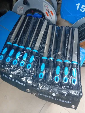 8-Inch, 5-Piece Steel File Set