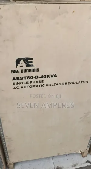 A E 40kva Servo Stabilizer 80v