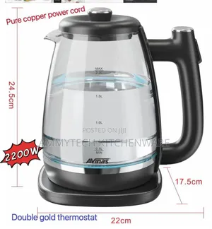 Avinas Glass Electric Kettle