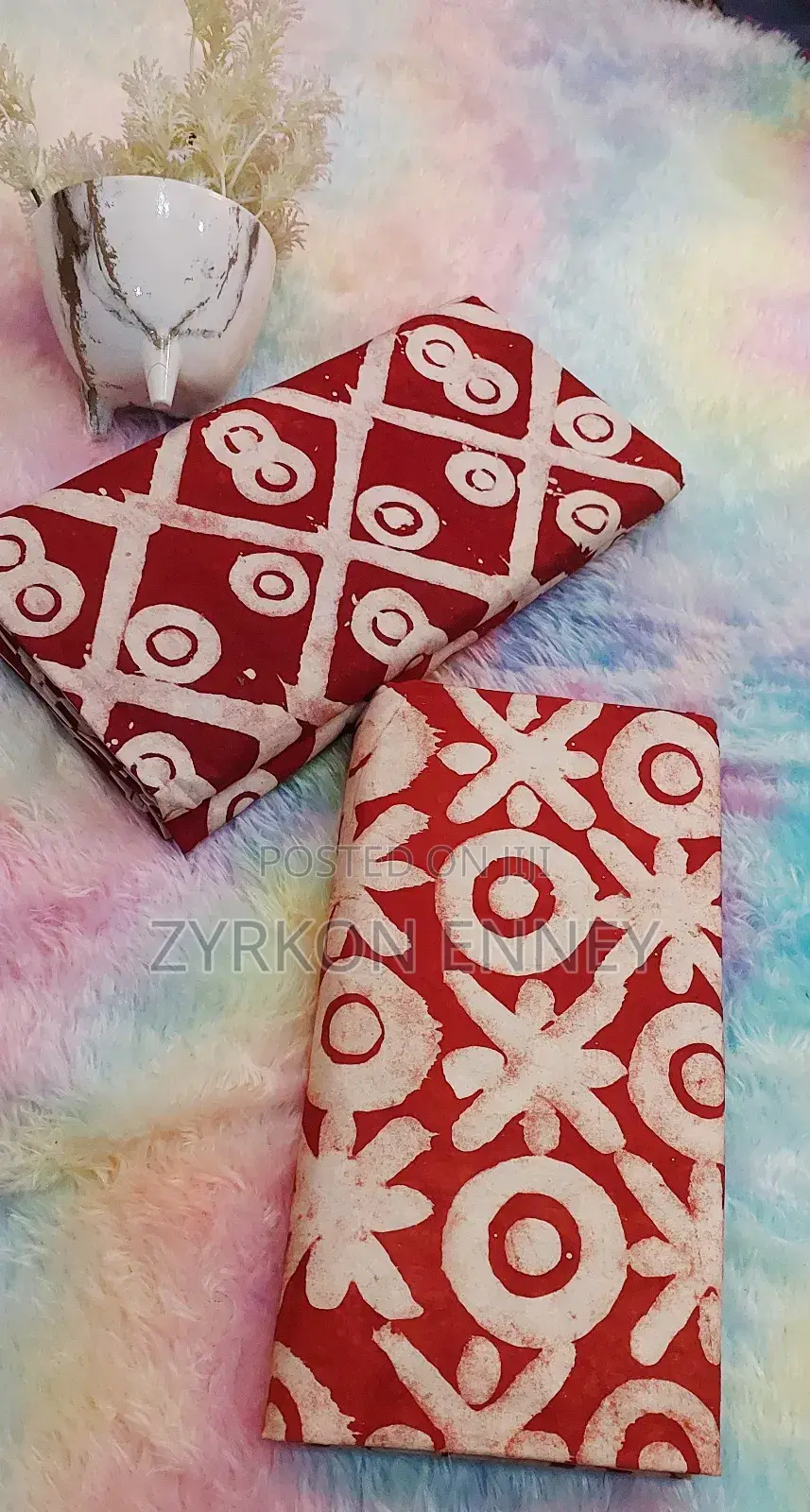 Hand-Dye Adire Fabrics