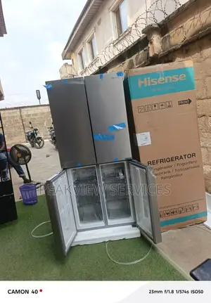 Hisense 392l 4-Door Side-by-Side Fridge Rq-54wc