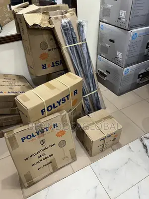 Polystar Industrial Fan Supporting Efficient Cooling Flow [Pv-18ndb]