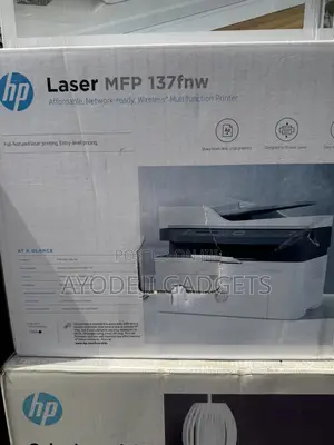 Hp Laser Mfp 137fnw Printer