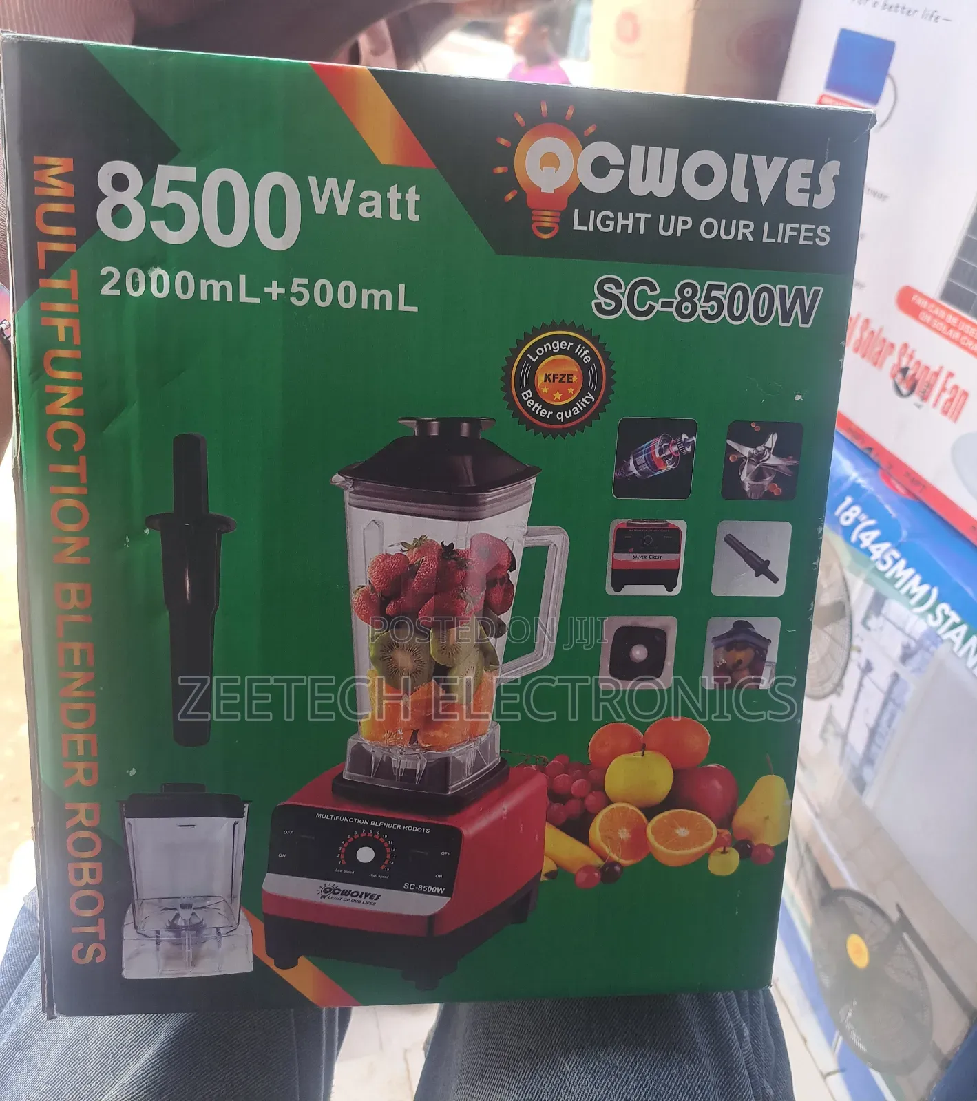 Oc Wolves Sc-8500w Multifunction Blender.
