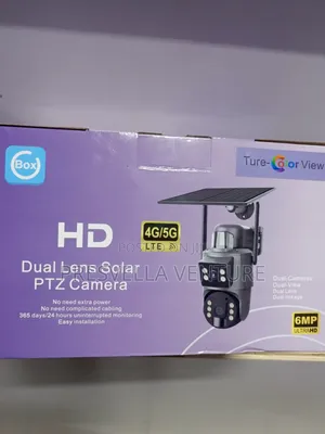 True Color View Hd Dual Lens Solar PTZ Camera
