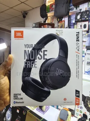 JBL Tune 670nc Anc Wireless on-Ear Headphones 32mm 70h Bt5.3 Foldable