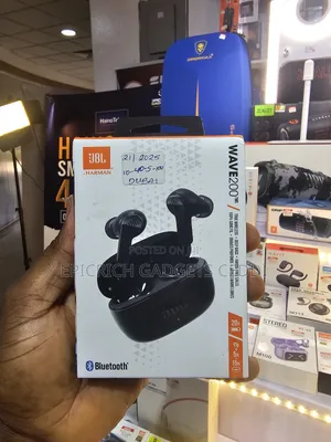 JBL Wave 200tws Wireless Earbuds 8mm Drivers 20h Deep Bass Bt5.0 Ipx2