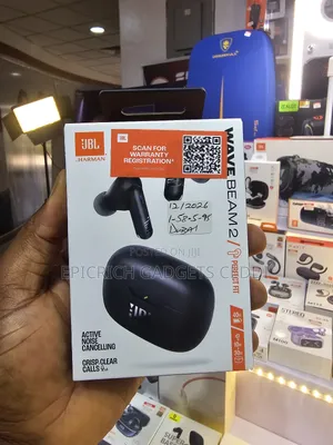 JBL Beam 2 Anc Wireless Earbuds 8mm Drivers 40h Bt5.3 Ip54 4mics