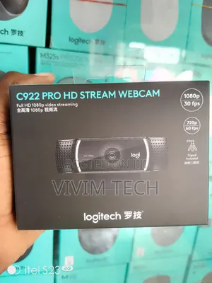 C922 Logitech Webcam With Tripod Stand