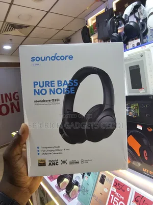 Anker Soundcore Q20i Hybrid Anc Wireless Headphones 40h Hi-Res Audio