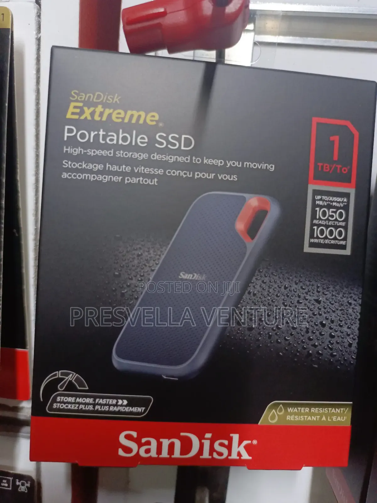 Sandisk 1tb Extreme Portable SSD