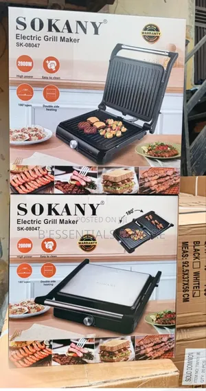 Sokany Electric Panini Grill Maker