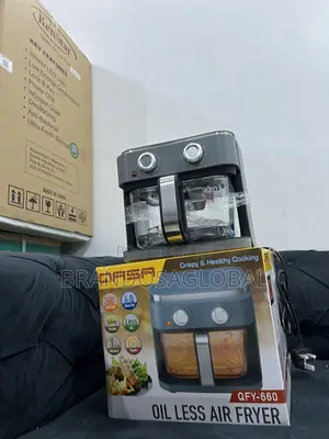 Qasa 6l Oilless Fryer Designed for Reduced Fat Meals [Qfy 660]