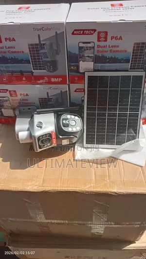 CCTV Camera Dual Lens 8mp Sim