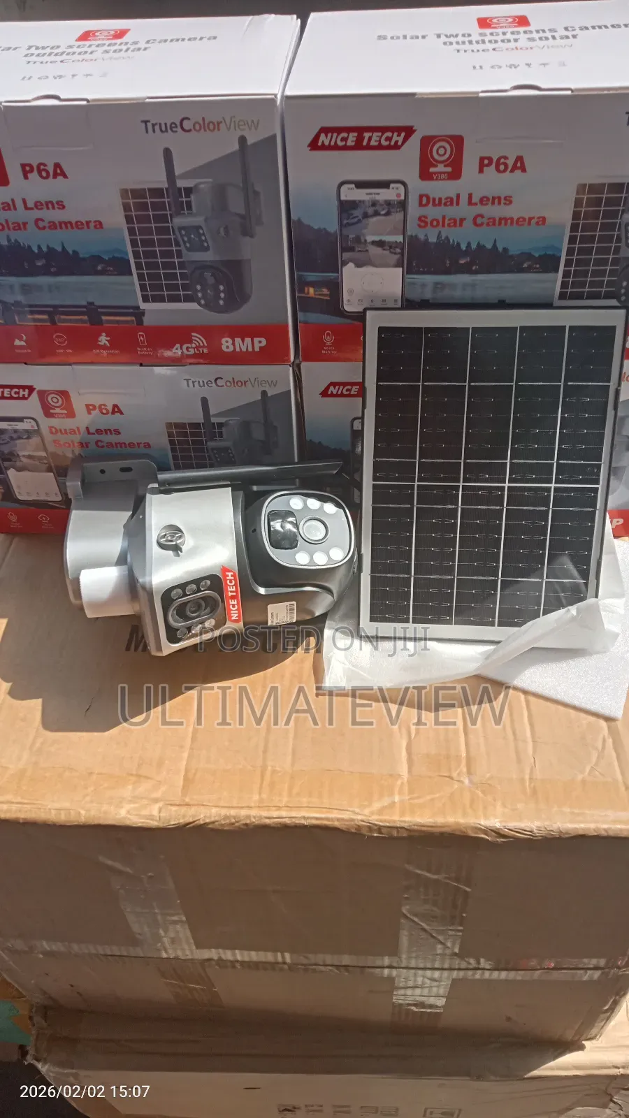 CCTV Camera Dual Lens 8mp Sim