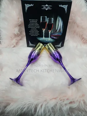 Mixed Coloured Champagne Glass Cups