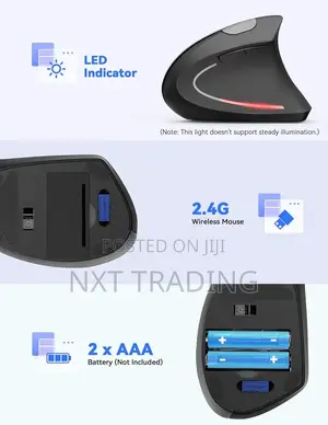 Wired Vertical Ergonomic Mouse