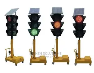 Solar Temporary Traffic Lights